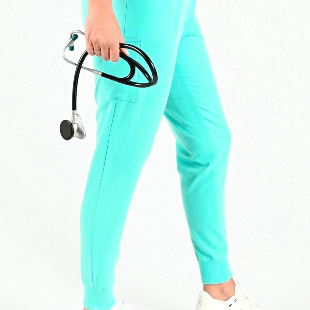 
                  
                    PANTS - LIGHT TURQUOISE medical scrubs by Estiva – modern uniform for healthcare professionals
                  
                