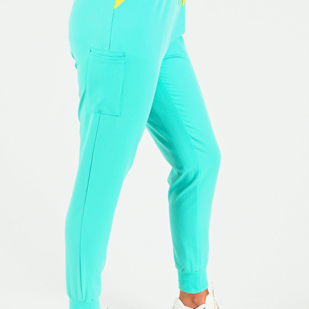 
                  
                    PANTS - LIGHT TURQUOISE medical scrubs by Estiva – modern uniform for healthcare professionals
                  
                