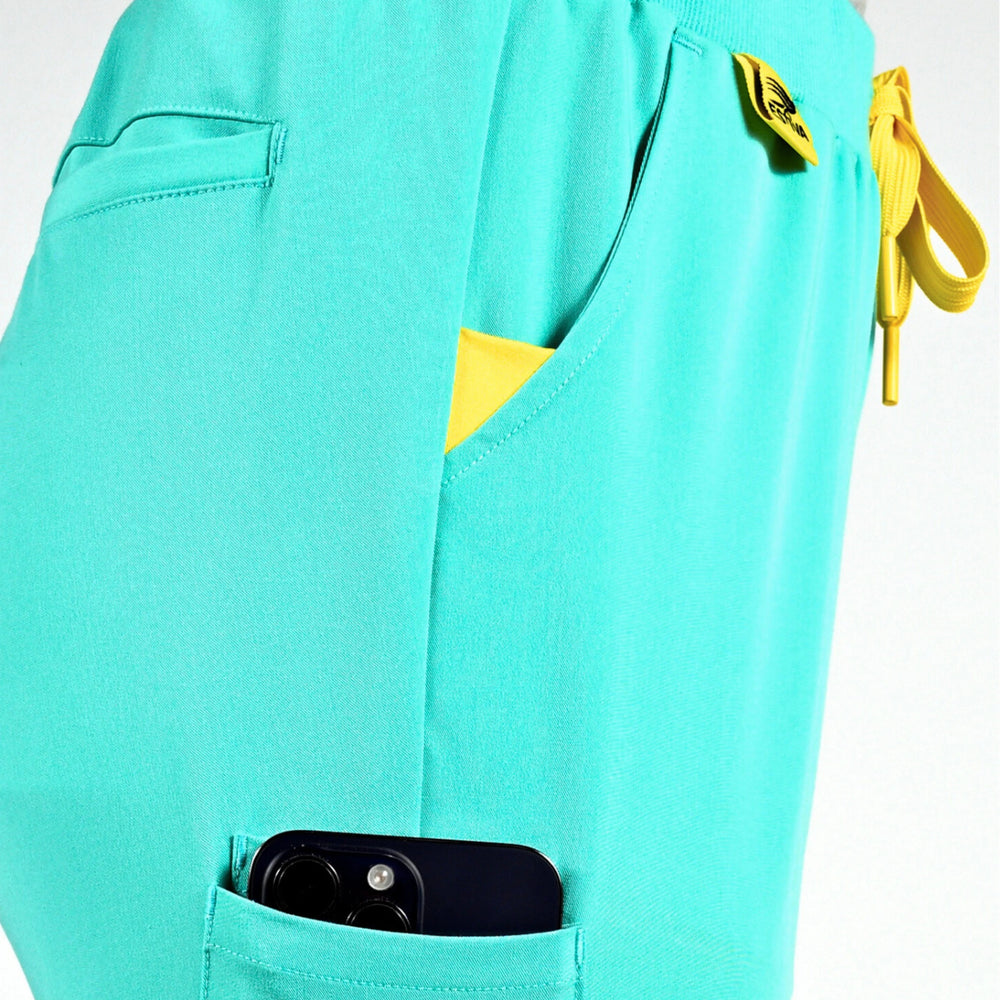 
                  
                    PANTS - LIGHT TURQUOISE medical scrubs by Estiva – modern uniform for healthcare professionals
                  
                