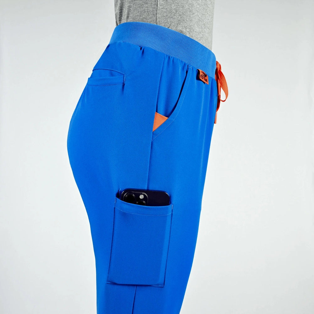 
                  
                    PANTS - ROYAL BLUE medical scrubs by Estiva – modern uniform for healthcare professionals
                  
                