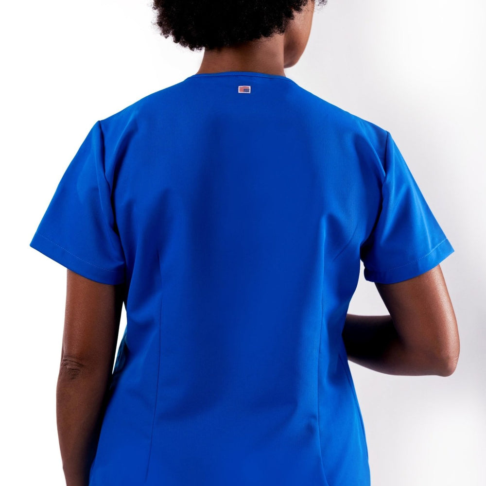 
                  
                    TOP - ROYAL BLUE medical scrubs by Estiva – modern uniform for healthcare professionals
                  
                